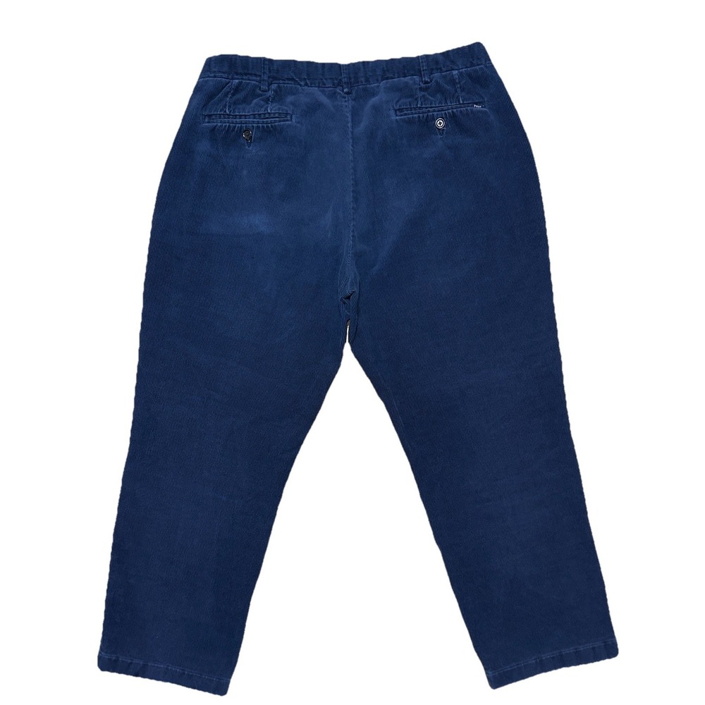 Polo Ralph Lauren Mens Classic Fit Corduroy Pants Navy Blue Size 36x30 - Picture 8 of 11